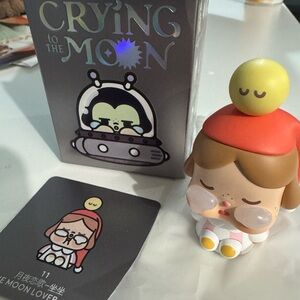 Crybaby Crying to the Moon series Confirmed Moon Lover Mini Figurine